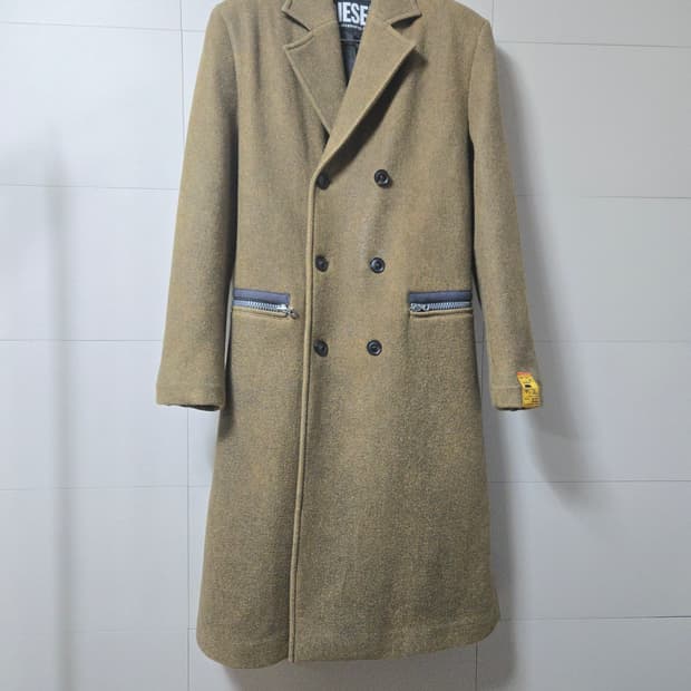 디젤 DIESEL 울 체스터 롱 코트 M 95~100