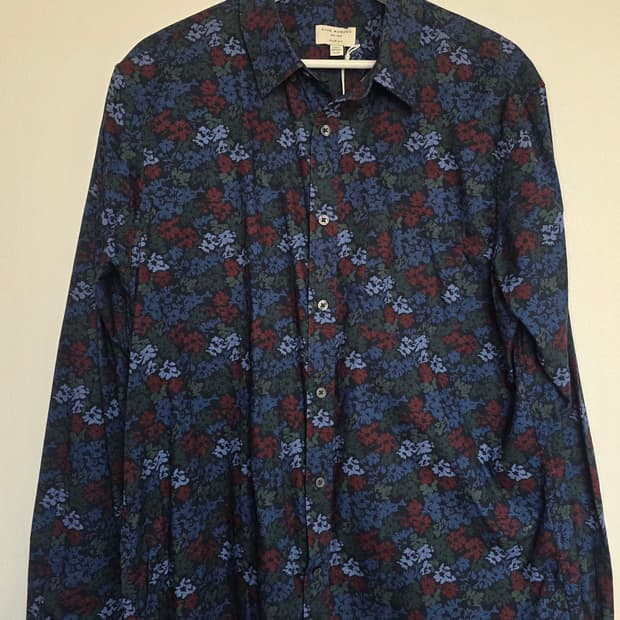 클럽모나코 플로럴 셔츠 새 제품 L