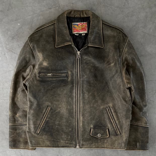 Ameco 아메코 레더 자켓
