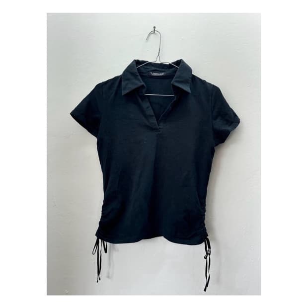 side shirring pk top
