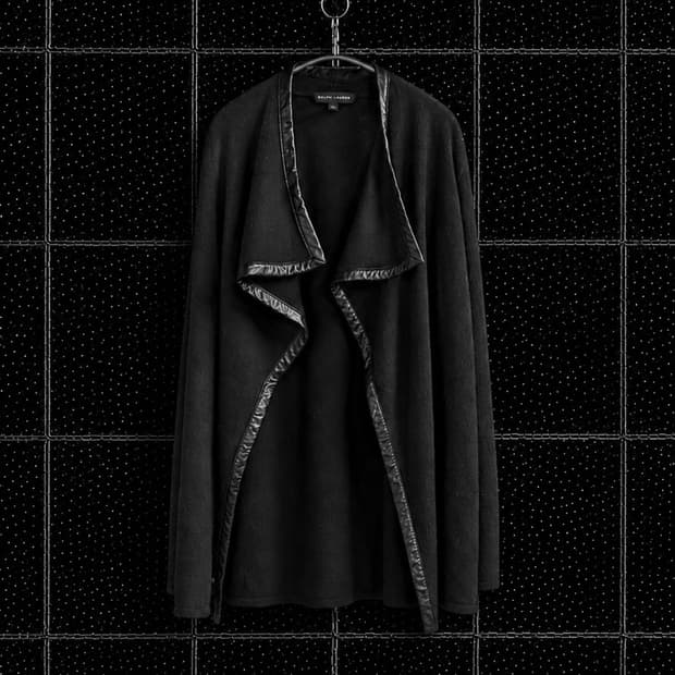 Ralph lauren 드레이프 롱 가디건