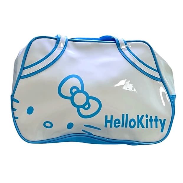 Hello Kitty enamel shoulder bag