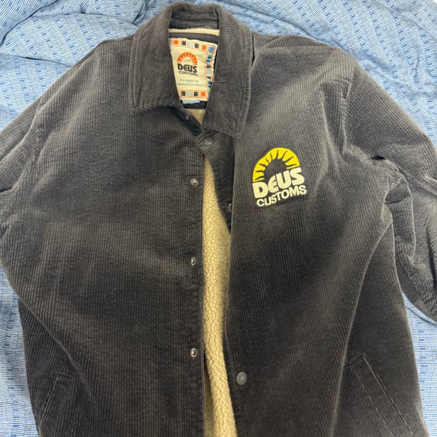 데우스 코듀로이 자켓