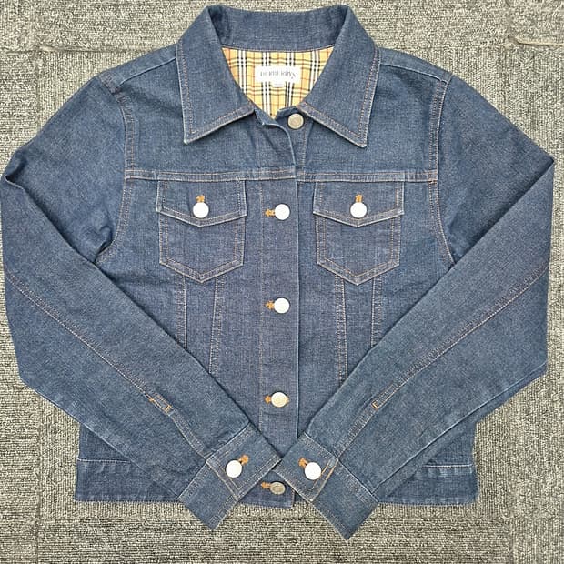 [160A]<버버리 키즈> 데님 자켓 