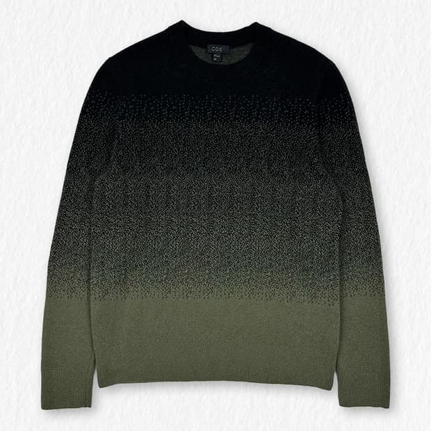 COS 숲 그라데이션 니트