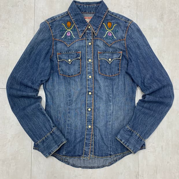 트루릴리전 스티치 디테일 셔츠 #644