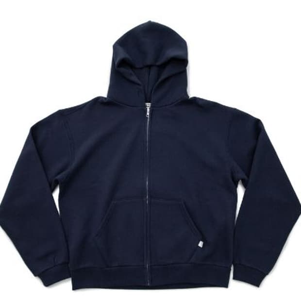 77c 네이비 후드 집업 교환