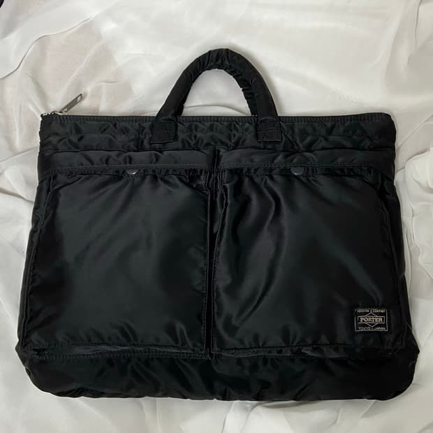 PORTER 포터 탱커 숏 헬맷백 브리프케이스 S
