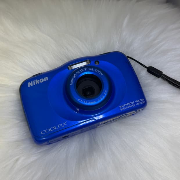 니콘 쿨픽스 W100 파랑 💙