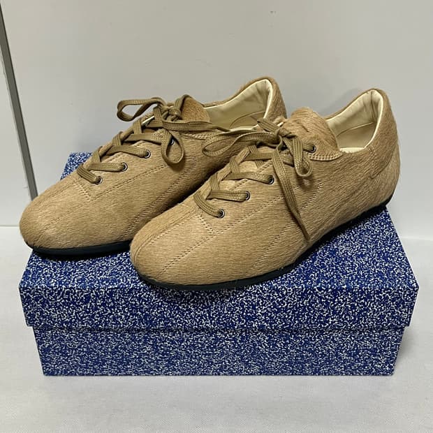 [36,37,38]팔로마울 Miles 헤어리 스니커즈/베이지