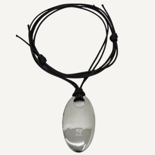 714센터 백참 실버 참 스트랩 새상품