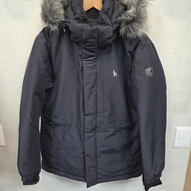 헤지스 골프 퍼 후드 파카 패딩 95