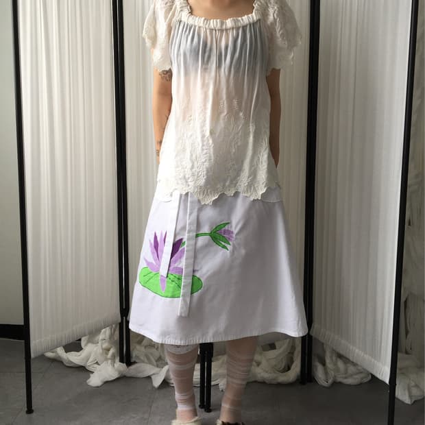 Filet mood blouse
