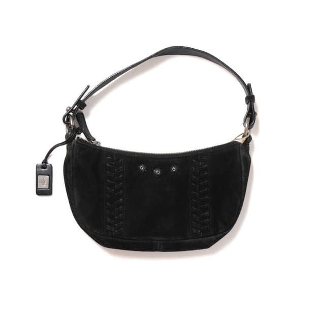 Lauren Ralph Lauren Suede Shoulder Bag 
