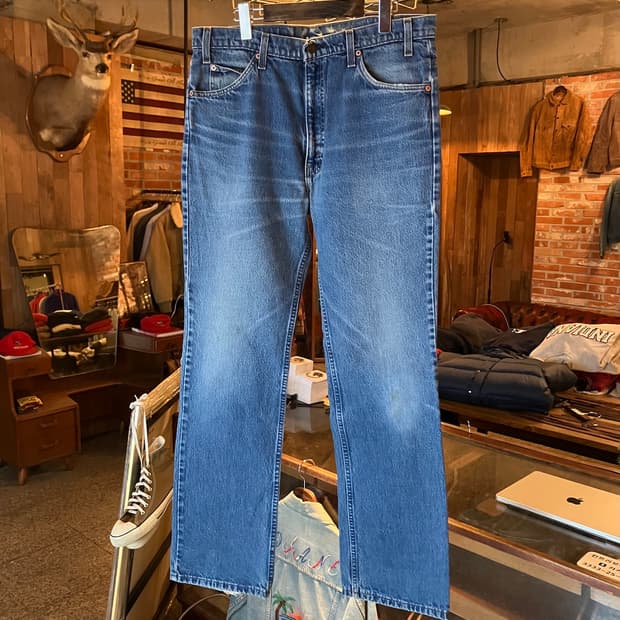 90s USA 빈티지 리바이스 517 부츠컷 데님 팬츠