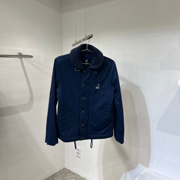 캉골 카라 퍼 자켓