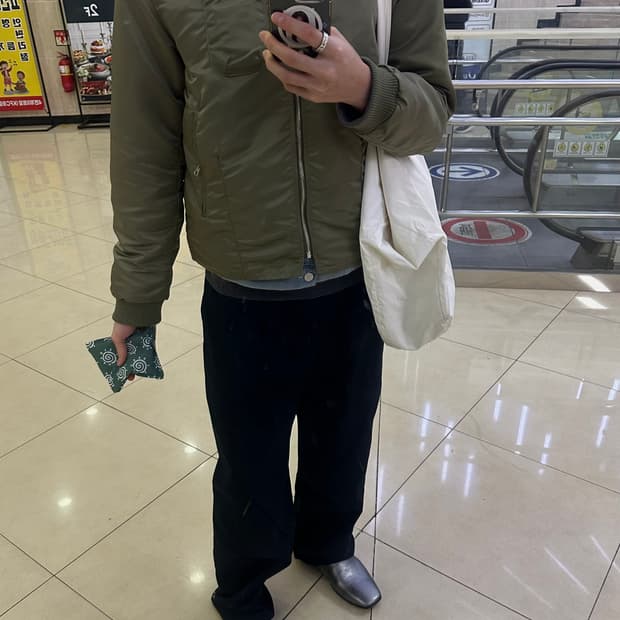 애프터프레이 비전 스퀘어 밴딩 로퍼 실버(43)