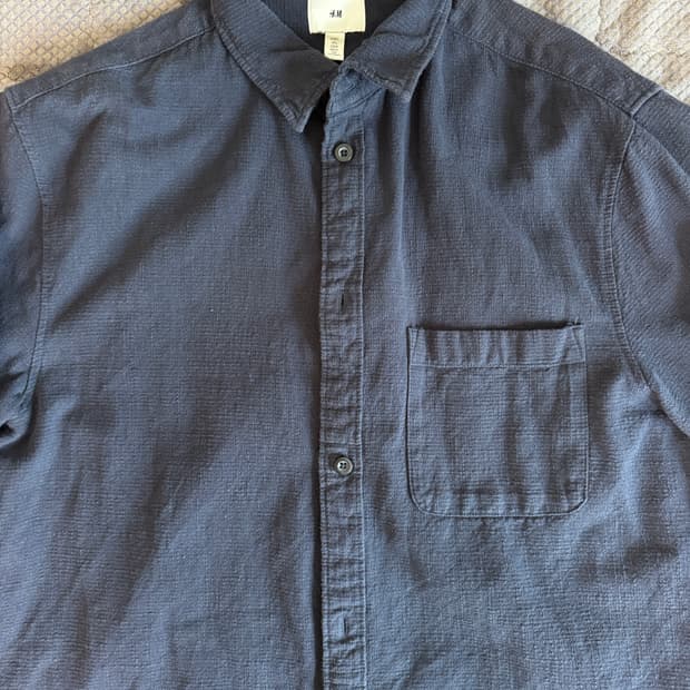 h&m 셔츠 네이비 L