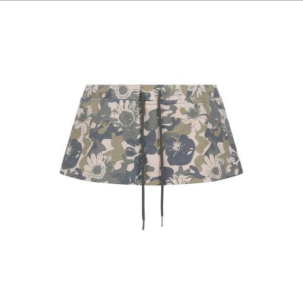 히에타 mollie mini skort/ camo 카모 스커트
