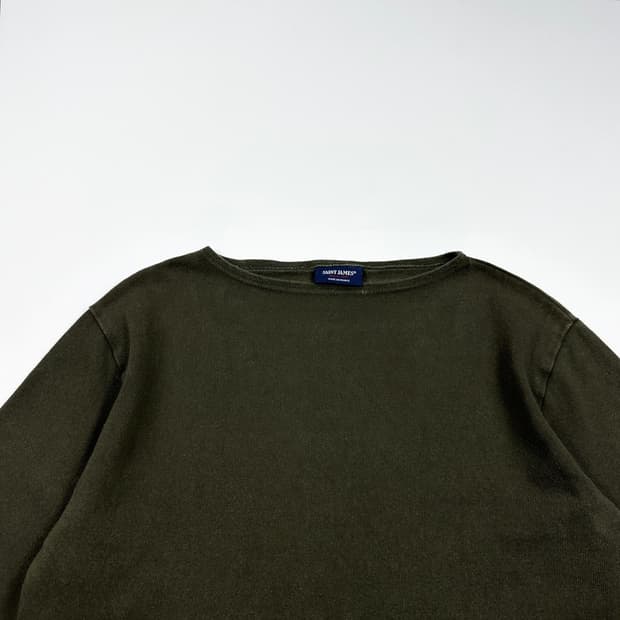 세인트제임스 길도 카키 긴팔티셔츠 (M)