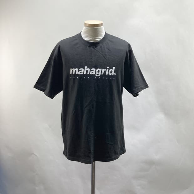 마하그리드 남성라운드반팔티셔츠 블랙 M 