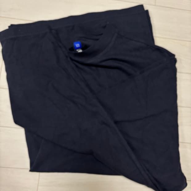 이지 갭 롱슬리브 블랙 xxl