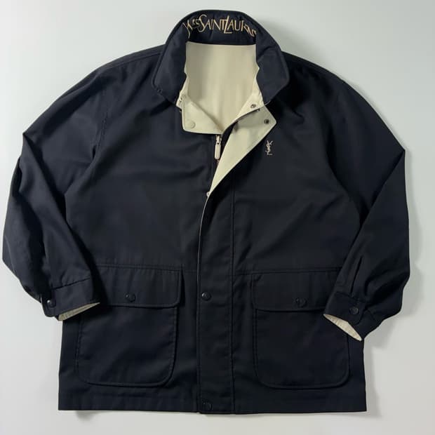 Yves Saint Laurent  입생로랑 폴리쉘 리버시블 자켓 