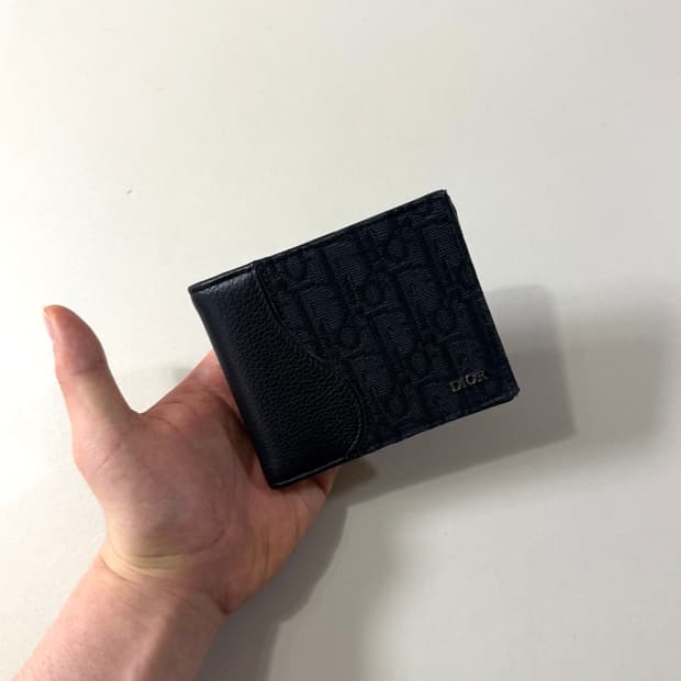 [정품/당일출고]디올 오블리크 새들 반지갑