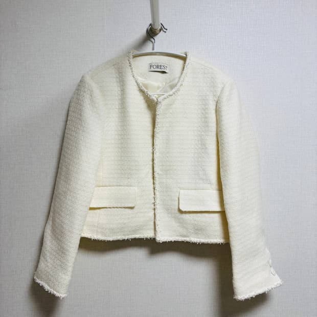 포레스트 FOREST LILY 트위드 크롭 자켓