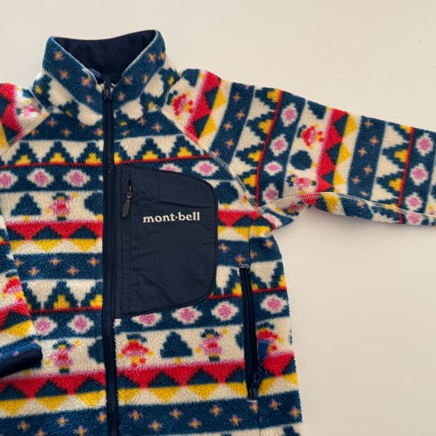몽벨 키즈 후리스 자켓 사이즈 90