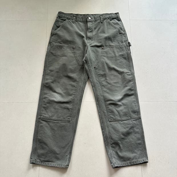 칼하트 B136 MOS 오리지널 덩가리 더블니 팬츠 (36x30)