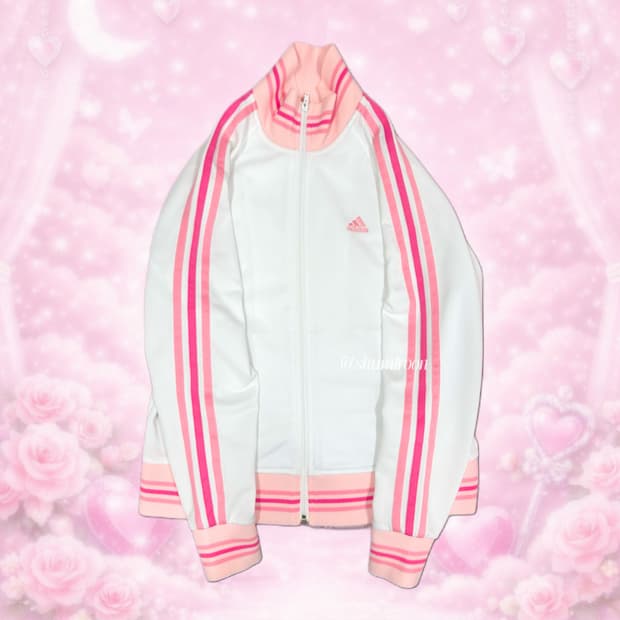 일본아디다스 청춘 여주 핑크 져지