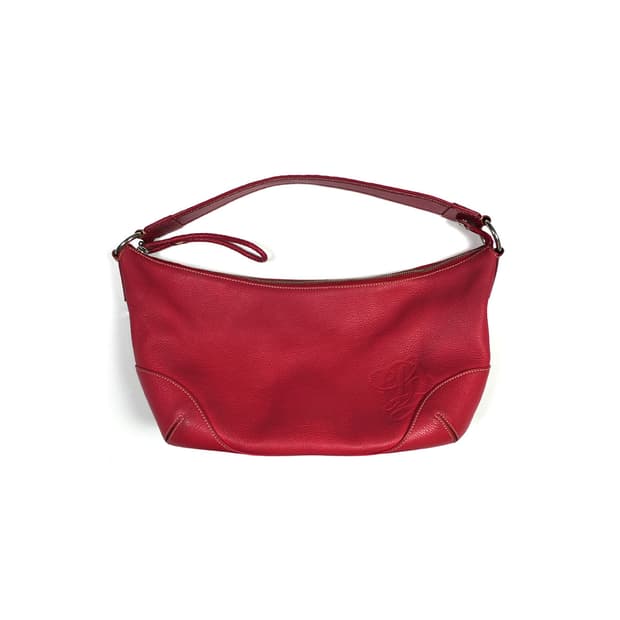 Louis Quatorze leather shoulder bag