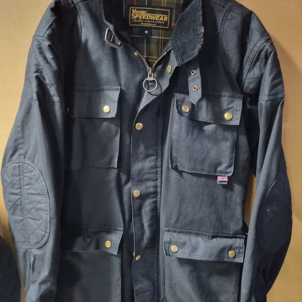 스피드웨이 왁스 자켓 