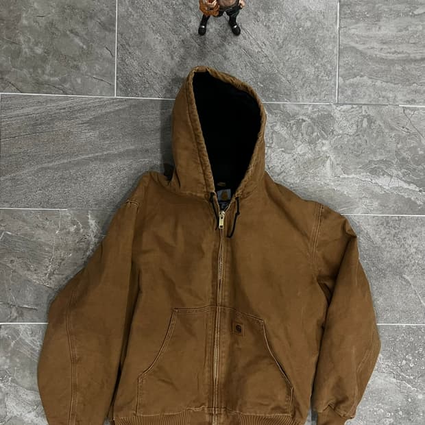 (XL)칼하트 덕 액티브 후드자켓 J130 211(BRN) 칼하트브라운