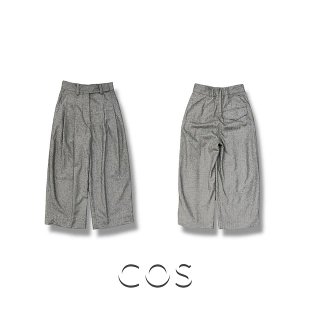  코스 핀턱 팬츠 y12930