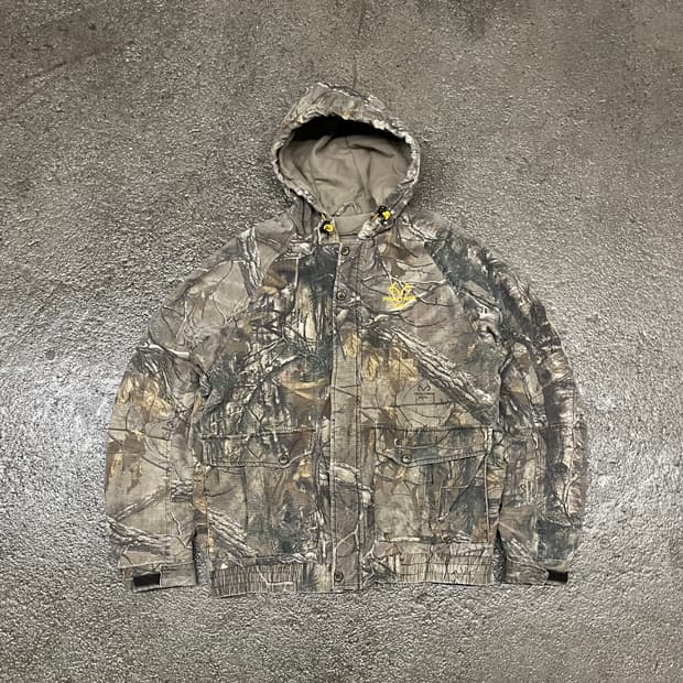 빈티지 리얼트리 후드 자켓 (100)