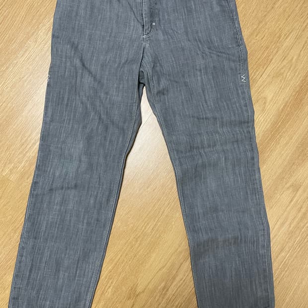 리바이스 우영미 그레이 랩 데님팬츠