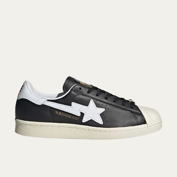 베이프 슈퍼스타 블랙 245 새상품