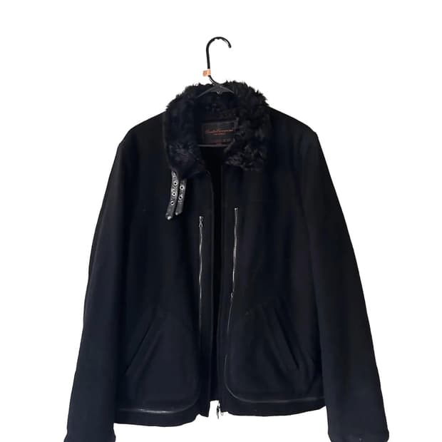 언더커버 06aw guruguru 퍼 자켓