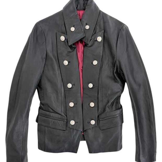 노아이디 나플레옹 레더 자켓