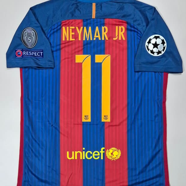 16-17 바르셀로나 네이마르 홈 유니폼 L