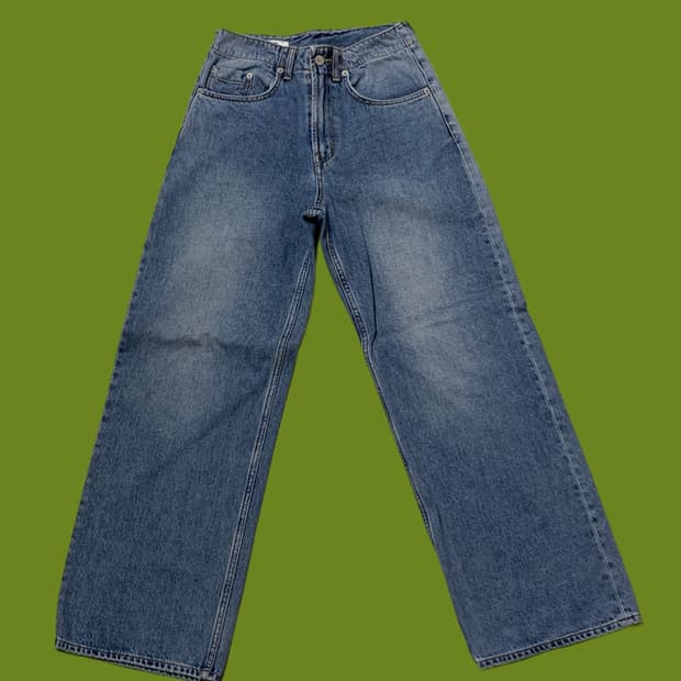 라벨아카이브 와이드핏 데님 1size