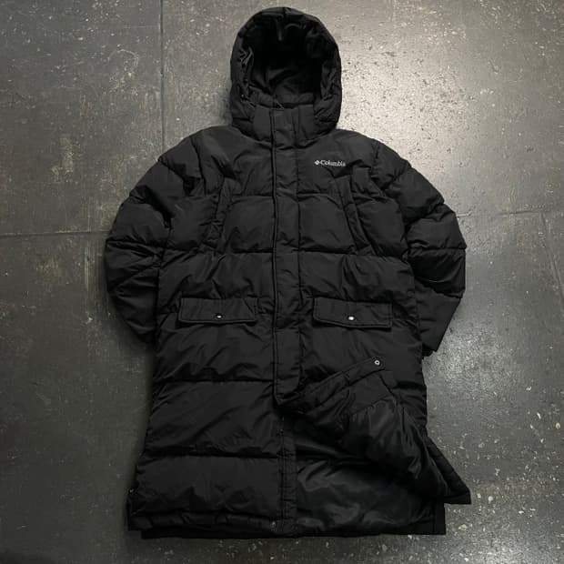 100 콜럼비아 롱패딩 