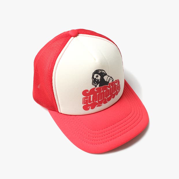  HYSTERIC GLAMOUR "Red Mesh Cap"