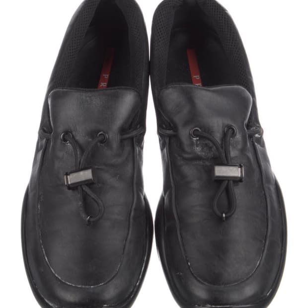 프라다 스포츠 스트링 로퍼 