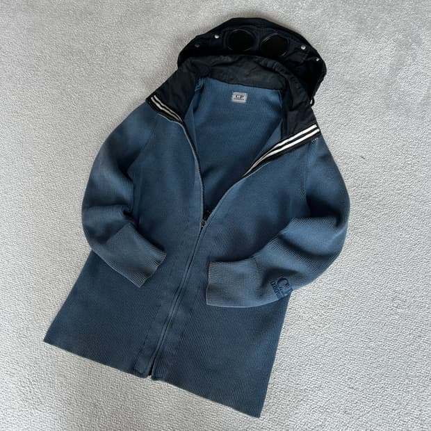 CP컴퍼니 블루 롱자켓