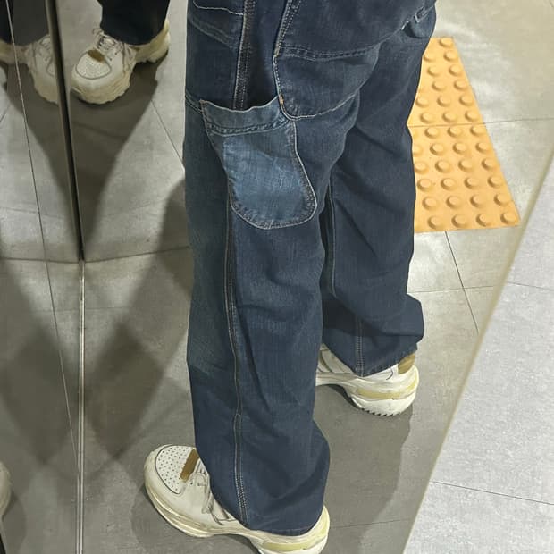 디젤 희귀 패치워크 데님 (플레어핏 부츠컷)