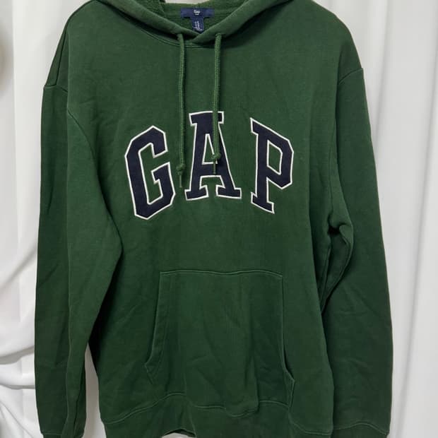 GAP 갭 로고 기모후드티