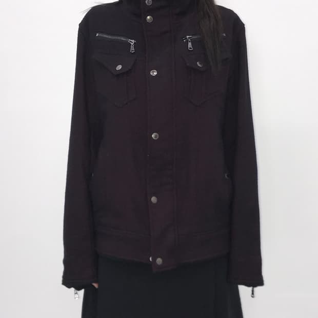 Semanticdesign Utility Zip Pocket Jacket